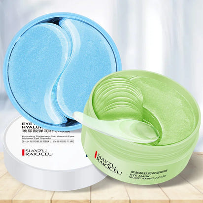 Collagen & Hyaluron Augenmasken – Intensive Pflege gegen Schwellungen & Augenringe